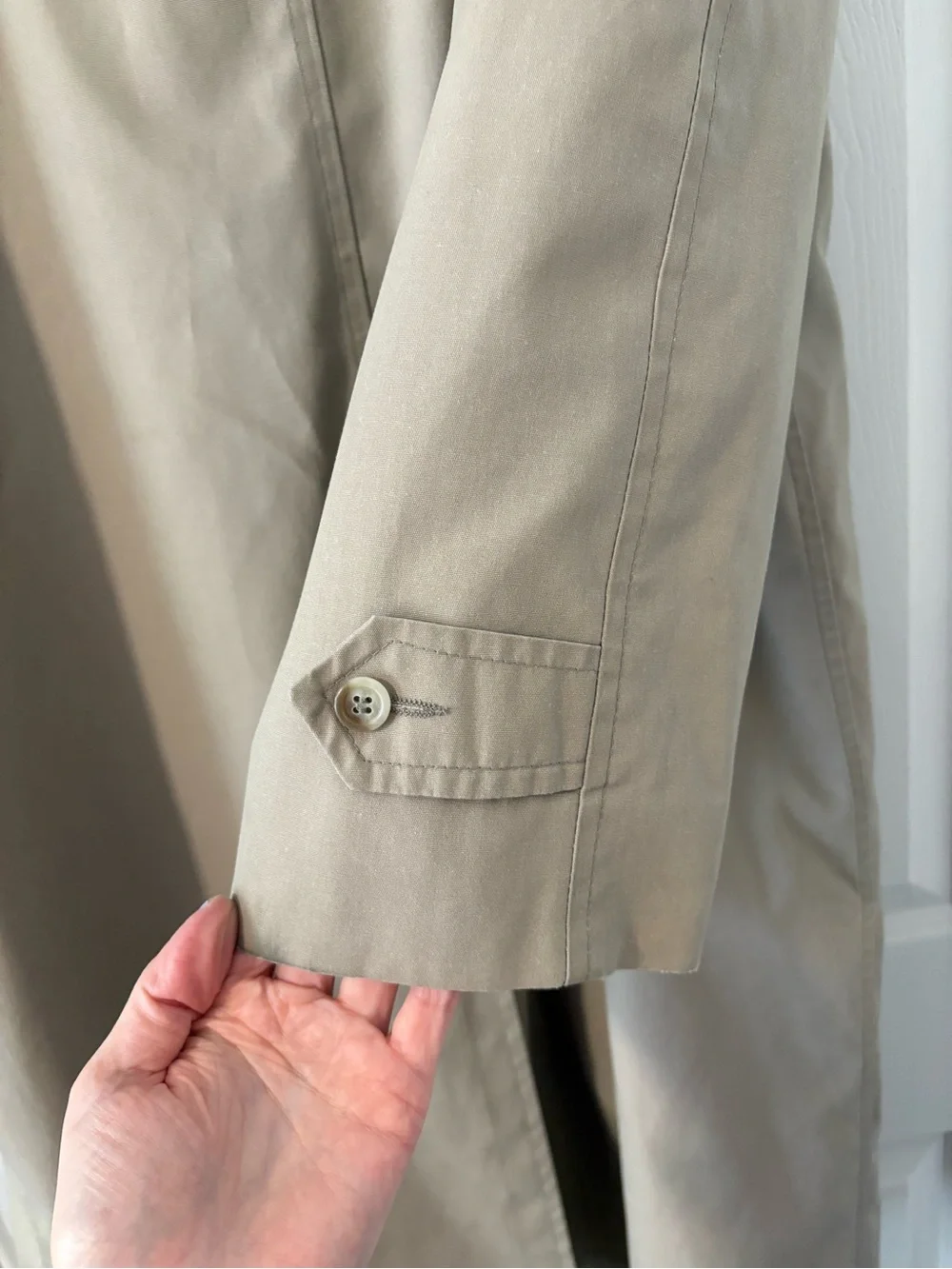 Vintage Men's London Fog Trench Coat with Removable Liner Thinsulate Size 40